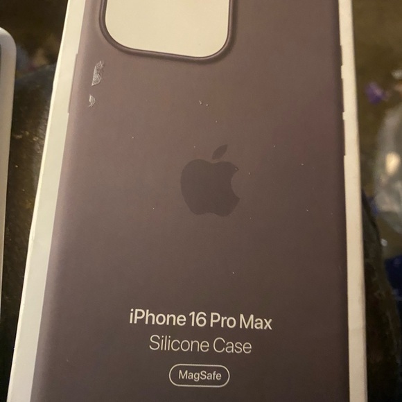 Apple Other - Apple iPhone 16 Pro Max Silicone Case - Dark Gray